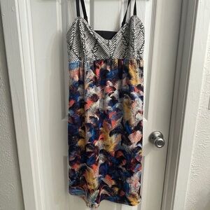 RACHEL Rachel Roy Monochrome Patterned Dress